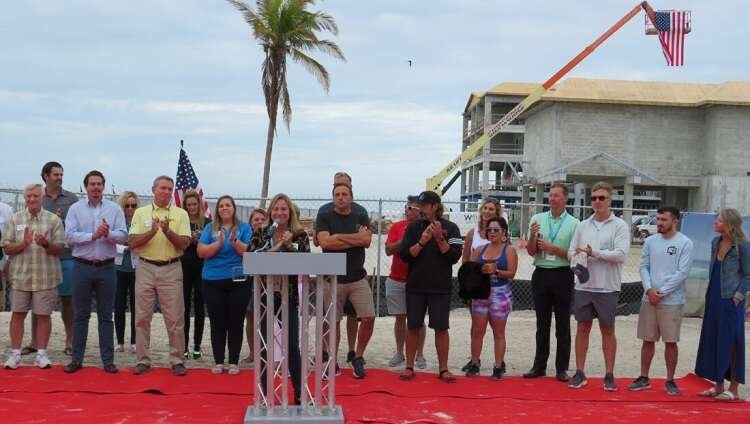Margaritaville Fort Myers Beach Topping Off Ceremony