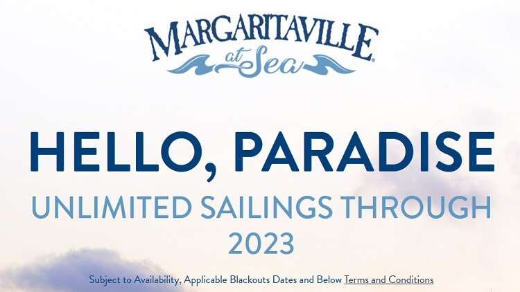 Margaritaville at Sea unlimited sailings 2023