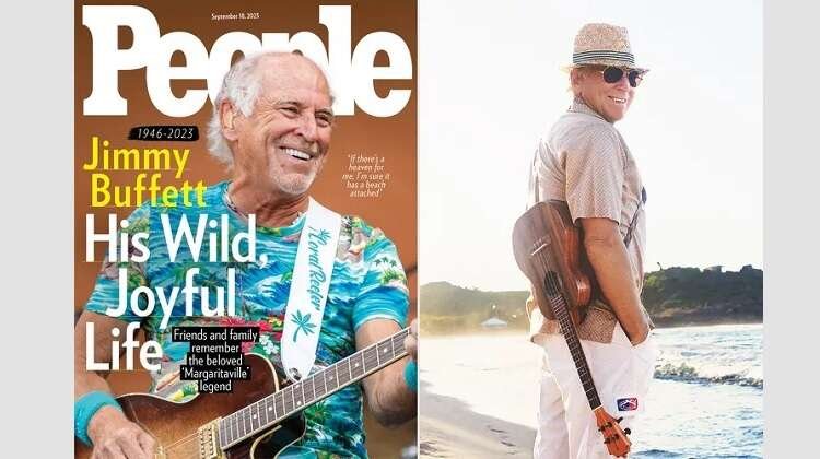 Jimmy Buffett on the cover of People Magazine
