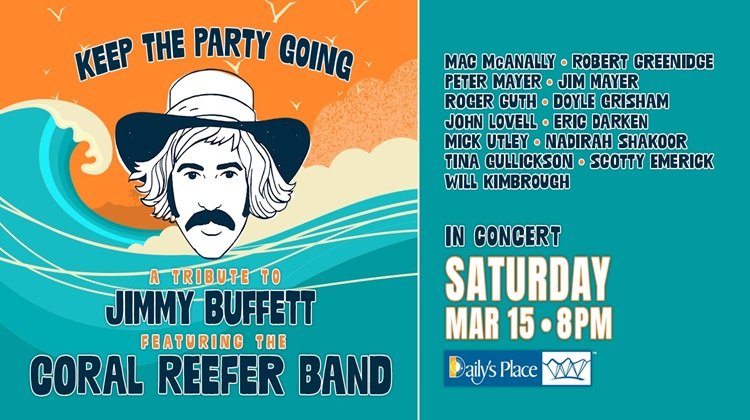 The Coral Reefer Band announces Jacksonville FL show