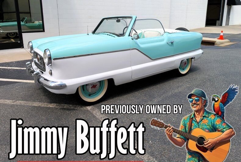 1958 Nash Metropolitan previously owned by Jimmy Buffett up for auction