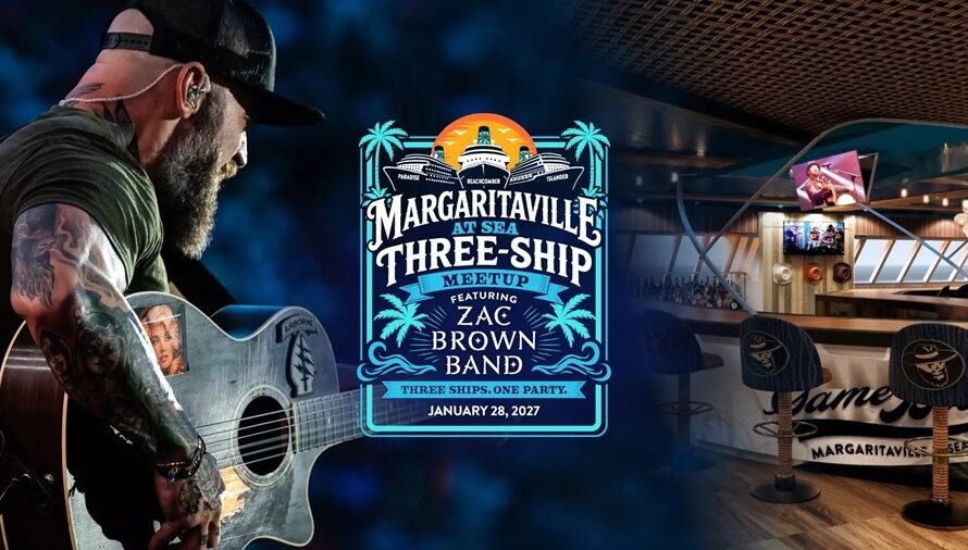 Three ships, one party with the Zac Brown Band